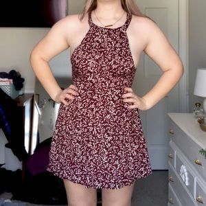 Halter Top Mini Dress